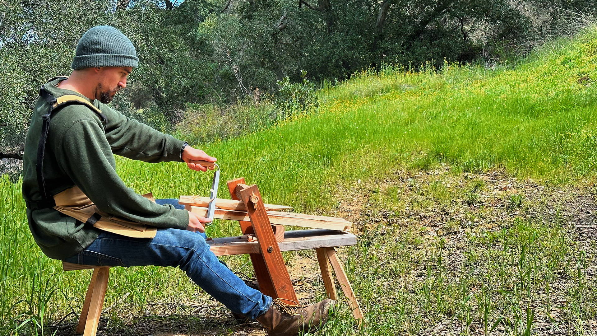 Hand Tools Used for Green Woodworking: Back to the Roots
