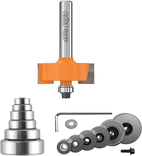 CMT Orange Rabbeting Set - 1/2-Inch Shank